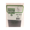 Evergreen 09516 Styrene Black Sheet 0.060 x 6 x 12in / 1.5mm x 15cm x 30cm - 1