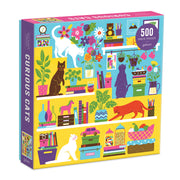 Galison Curious Cats 500pc Jigsaw Puzzle