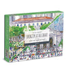 Galison Springtime at the Library Michael Storrings Double-Sided 500pc Jigsaw Puzzle