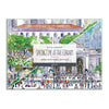 Galison Springtime at the Library Michael Storrings Double-Sided 500pc Jigsaw Puzzle