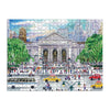 Galison Springtime at the Library Michael Storrings Double-Sided 500pc Jigsaw Puzzle