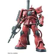 Bandai 5057656 HG 1/144 MS-06S Zaku Principality of Zeon Char Aznables Mobile Suits Red Comet Ver Gundam