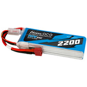 Gens Ace 11.1V 3S 2200mAh 25C Soft Case LiPo Battery (Deans Plug)