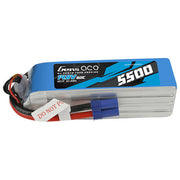 Gens Ace 14.8V 4S 5500mAh 60C Soft Case LiPo Battery (EC5 Plug)