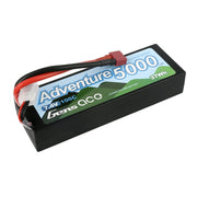 Gens Ace Adventure 7.4V 2S 5000mAh 100C Hardcase LiPo Battery (Deans Plug)