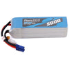 Gens Ace 22.2V 6S 5000mAh 60C Soft Case LiPo Battery (EC5 Plug)