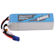 Gens Ace 22.2V 6S 5000mAh 60C Soft Case LiPo Battery (EC5 Plug)