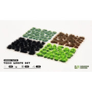 Gamers Grass GGSET-TW Toxic Waste Wild Tuft Set