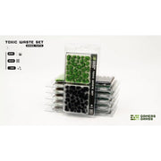 Gamers Grass GGSET-TW Toxic Waste Wild Tuft Set