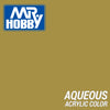 Mr Hobby (Gunze) H009 Aqueous Metallic Gold Acrylic Paint 10ml