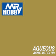 Mr Hobby (Gunze) H009 Aqueous Metallic Gold Acrylic Paint 10ml