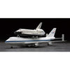 Hasegawa 1/200 Space Shuttle Orbiter & Boeing 747 Plastic Model Kit