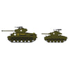 Hasegawa 30068 1/72 M4A3E8 Sherman and M24 Chaffee U.S. Army Main Battle Tank Combo (2 Kits)