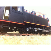 Haskell On30 VR NA Class Puffing Billy Locomotive Black with Original Smoke Stack