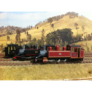 Haskell On30 VR NA Class Puffing Billy Locomotive Canadian Red