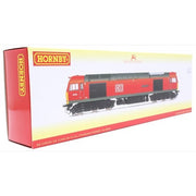 Hornby R3885 OO DB Cargo UK Class 60 Co-Co 60062 Stainless Pioneer Locomotive