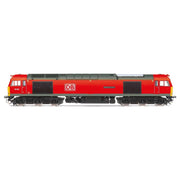 Hornby R3885 OO DB Cargo UK Class 60 Co-Co 60062 Stainless Pioneer Locomotive