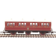 Hornby R40089 OO NBR 6 Wheel Coach 1st Class 414