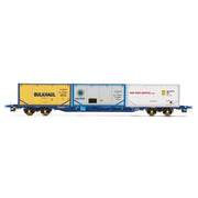 Hornby R60045 TouaxKFA Container Wagonwith 3 x 20 Tanktainers - Era 11