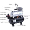 Hseng HS-AS186K Airbrush Compressor with Holding Tank Includes Hose and HS-80 Airbrush