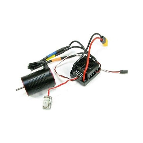 Hobbywing 1/10 Power Combo 3250KV Brushless Motor & 50AMP Waterproof ...