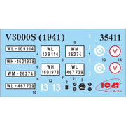 ICM 35411 1/35 Ford V3000 1941 German Army Truck