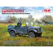 ICM 35584 1/35 le gl Einheitz Pkw Kfz 4 WWII German Lgt AA Vehicle