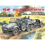 ICM 72461 1/72 Krupp L2H143 Kfz 69 Artillery Tractor and PaK-36 Gun