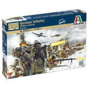 Italeri 6151 1/72 German Infantry Winter WWII Figures