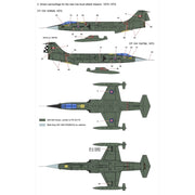 Kinetic 48127 1/48 CF-104 Starfighter