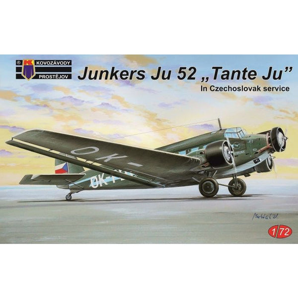 KP Models 0127 1/72 Junkers Ju 52 Tante Ju in Czechoslovak Service ...