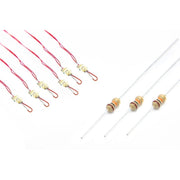 DCC Concepts LED-NLGR NANOlight LEDs Signal Green 6 Pack with Resistors