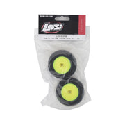 Losi LOS41009 Step Pin Tyres Rear Mounted Yellow Mini-T 2.0