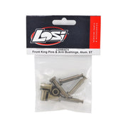 Losi LOSB2074 Front King Pins and Arm Bushings Aluminium