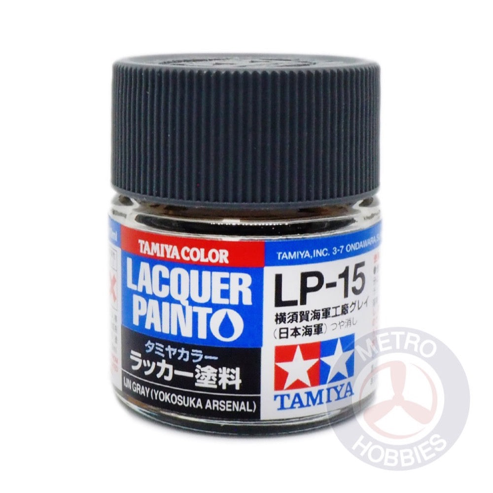 Tamiya - Lacquer Paint LP-15 IJN Gray (Yokosuka A.) 10 ml - 82115