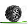 Louise LT3202CB MT Pioneer Tyre on Chrome Rim Bearing 2pce