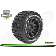 Louise 3218BH MT-Pioneer 1/8 Monster Truck Tyres Black 2pc