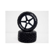 Louise T-Rocket 1/8 Truggy Tyre Black Spoke