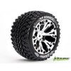 Louise LT3209C ST Hummer Tyre 0 Offset Chrome Rim