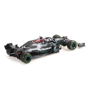 Minichamps 110201444 1/18 Mercedes-AMG Petronas F1 Team W11 EQ Performance - Lewis Hamilton - Winner Turkish GP 2020 7th World Title Diecast Car