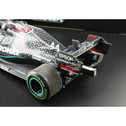 Minichamps 110201444 1/18 Mercedes-AMG Petronas F1 Team W11 EQ Performance - Lewis Hamilton - Winner Turkish GP 2020 7th World Title Diecast Car