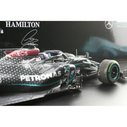 Minichamps 110201444 1/18 Mercedes-AMG Petronas F1 Team W11 EQ Performance - Lewis Hamilton - Winner Turkish GP 2020 7th World Title Diecast Car