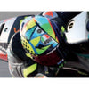 Minichamps 399210056 1/8 AGV Helmet Valentino Rossi Winter Test Qatar 2021