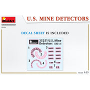 MiniArt 35251 1/35 U.S. Mine Detectors