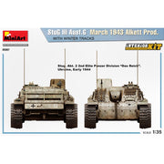 MiniArt 35367 1/35 StuG III Ausf. G March 1943 Alkett Prod with Winter Tracks Interior Kit