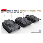 MiniArt 35367 1/35 StuG III Ausf. G March 1943 Alkett Prod with Winter Tracks Interior Kit