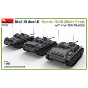 MiniArt 35367 1/35 StuG III Ausf. G March 1943 Alkett Prod with Winter Tracks Interior Kit