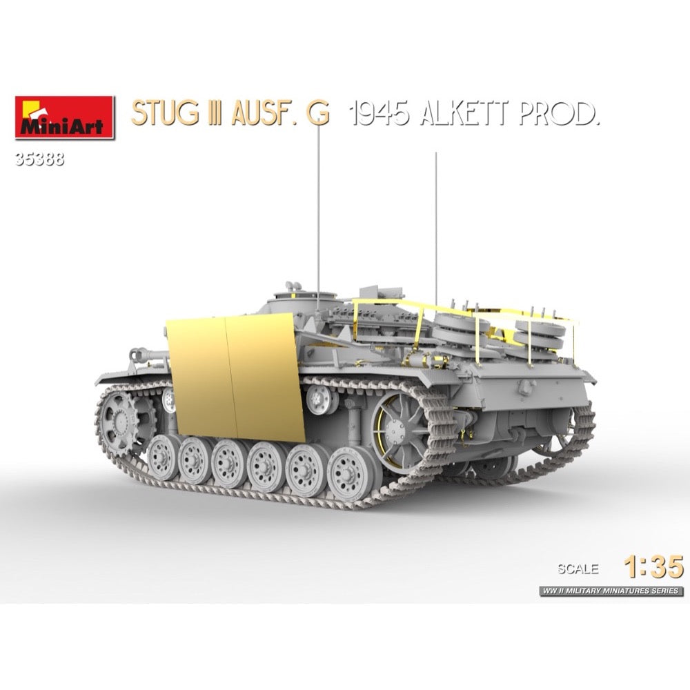 MiniArt 35388 1/35 StuG III Ausf. G 1945 Alkett Prod. – Metro Hobbies