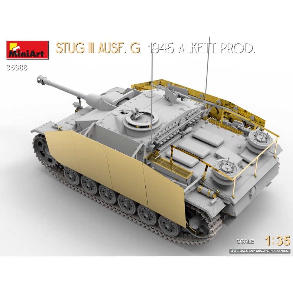 MiniArt 35388 1/35 StuG III Ausf. G 1945 Alkett Prod. – Metro Hobbies