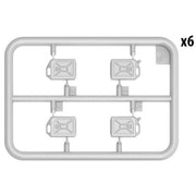 MiniArt 35590 1/35 Plastic Barrels & Cans